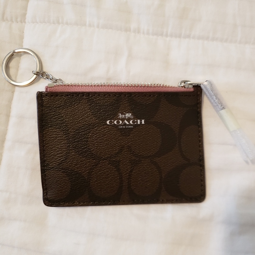 Coach Mini skinny ID Case